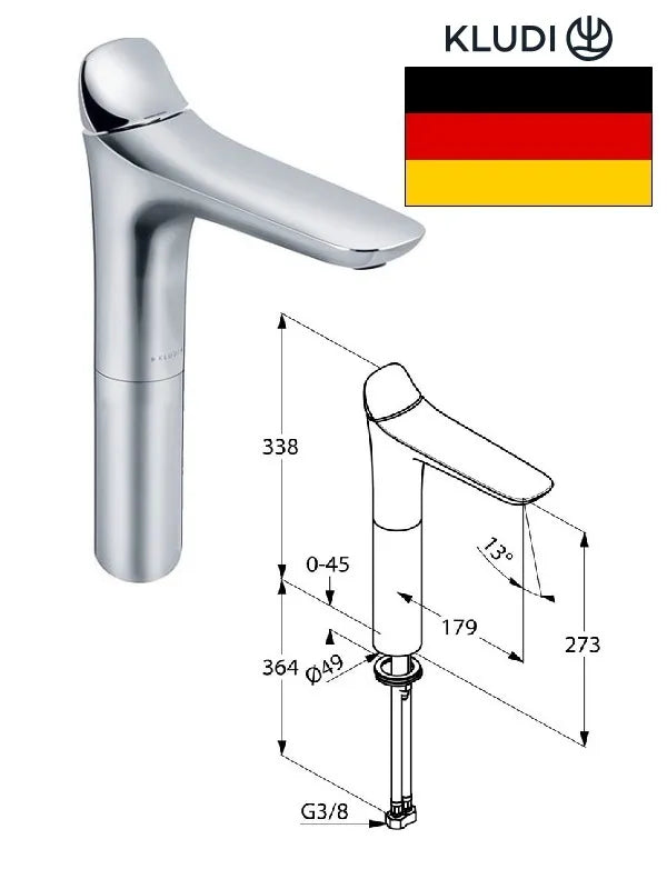 Keraminis plautuvės maišytuvas 532980575, AMBIENTA