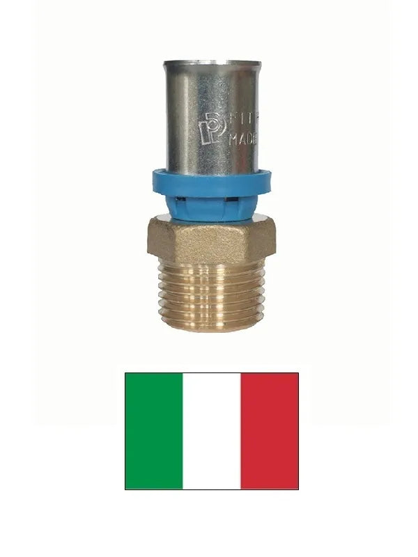 Presuojamas redukcinis sujungimas M 7230 žalvarinis, 3/4MX26
