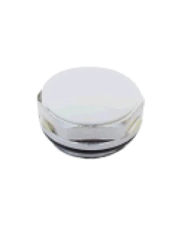 Radiatoriaus aklė su tarpine, chromuota balta 9825, 1/2"