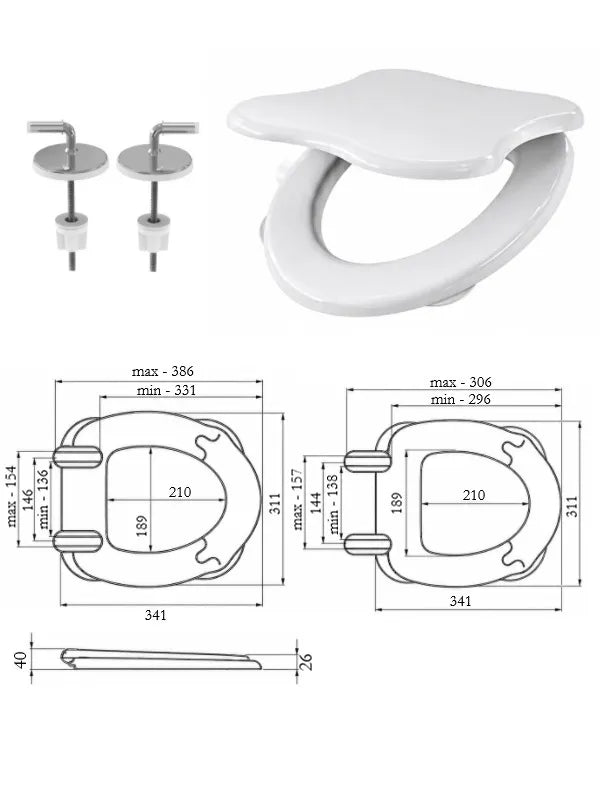 Vaikiška klozeto sėdynė COOKIE BABY 042/MT, SK1334