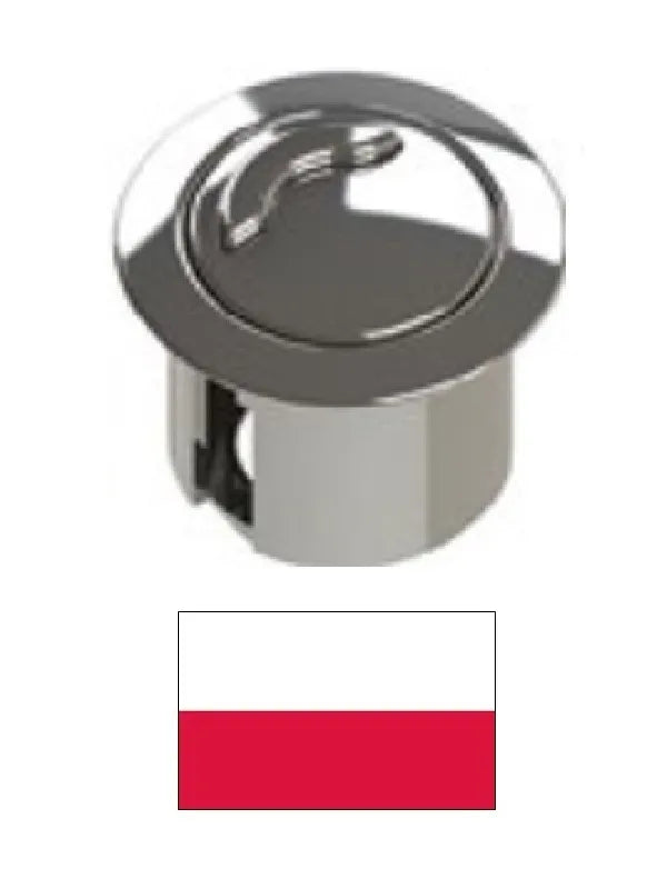 WC unitas bakelio dvigubo nuleidimo mygtukas, BIS