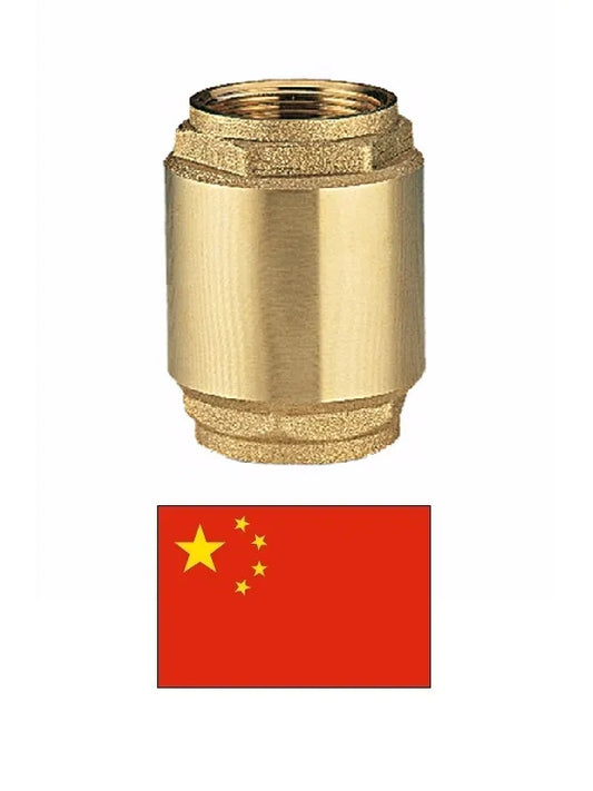Atbulinis vožtuvas be filtro 1011 F metalinis, 2 F