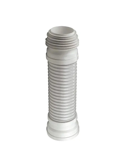 Gofrēts plastmasas WC savienojuma caurule PVC 102602, 320-540MM