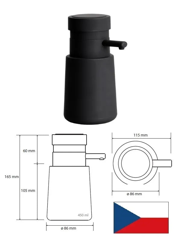 Muilo dozatorius 450ml 107109240, MELNS