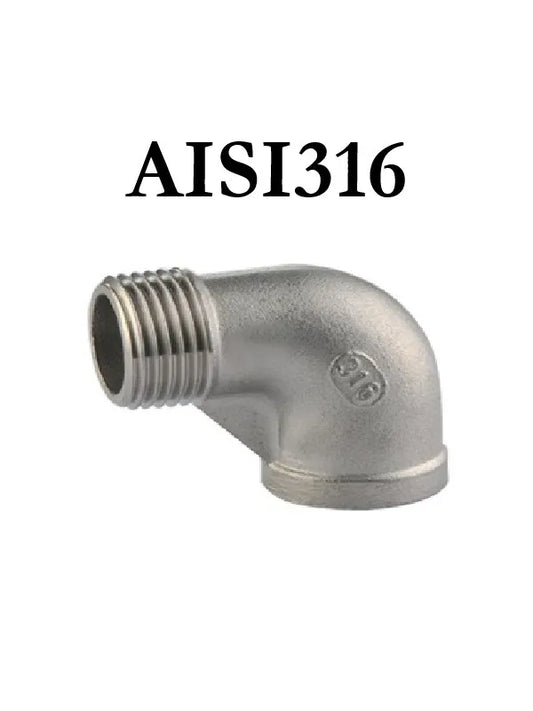 Alkūnė (nerūdijančio plieno) 90' 1/2 FM 1217, 90' 1/2 IĀ