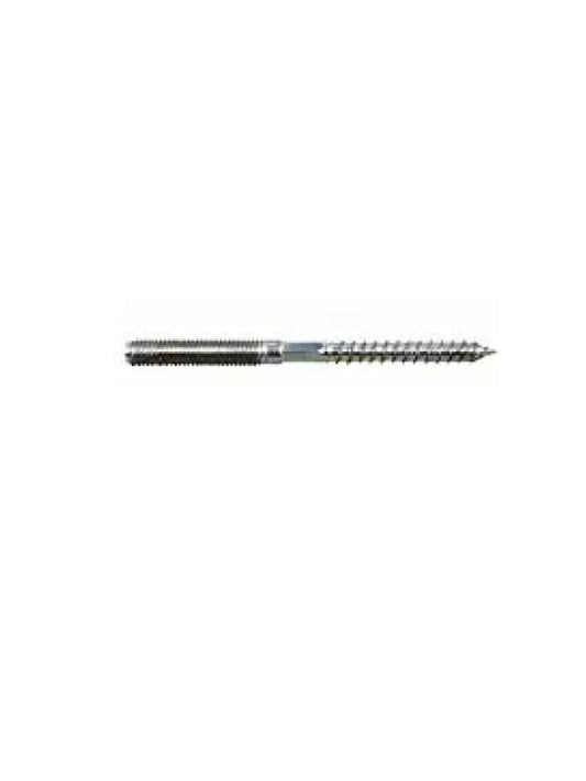 Varžtas su sriegiu medienai ir metrikiniu sriegiu M8x50mm tx25 zn, 8x50