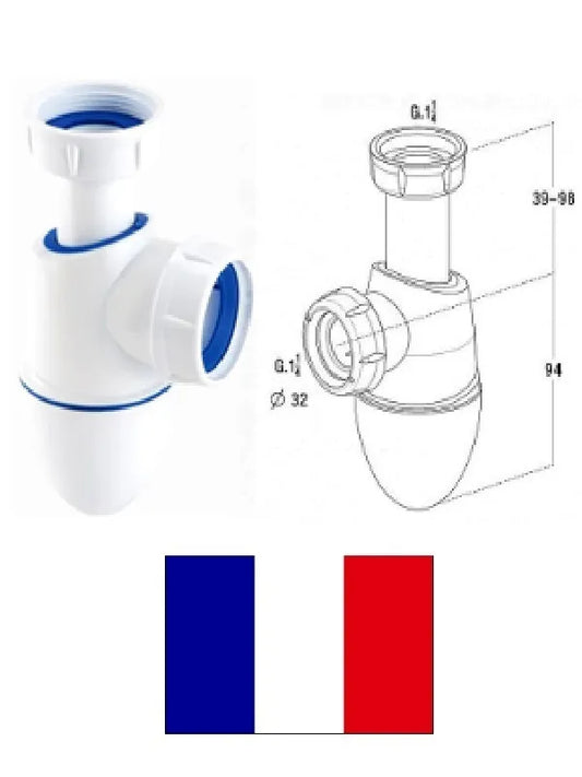 Sifonas praustuvui 11/4x32 0201284, EASYPHON