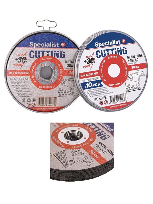 Metalo pjovimo diskas 125 × 1,0 × 22 mm, SPECIALIST