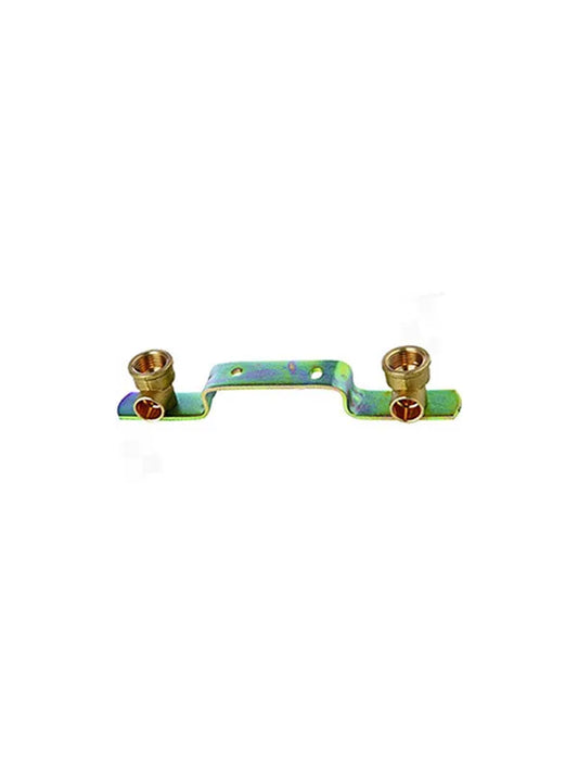 Montavimo plokštė su 2 alkūnėmis, tiesi, 1/2X15MM