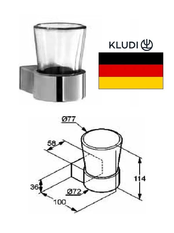Stiklinė su laikikliu 5597505H7, JOOP!