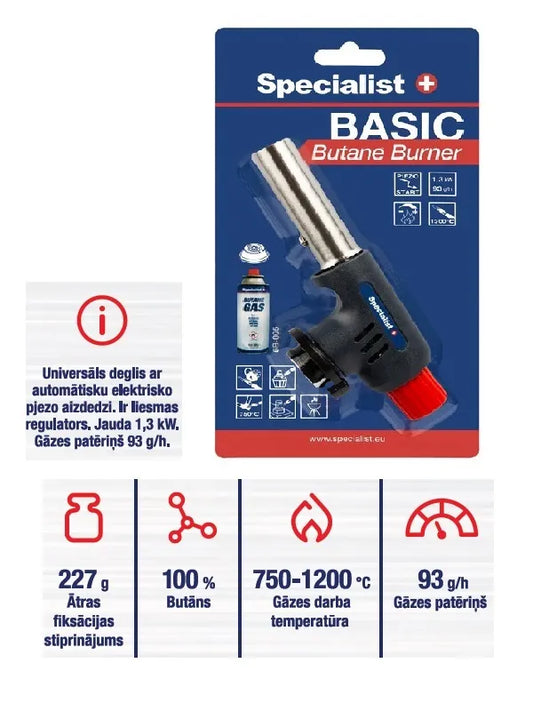Daugiafunkcis dujinis degiklis BASIC, 2035083