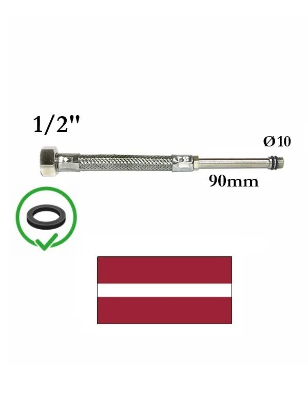 Lanksti žarnelė maišytuvui ST 704/G, 35 CM