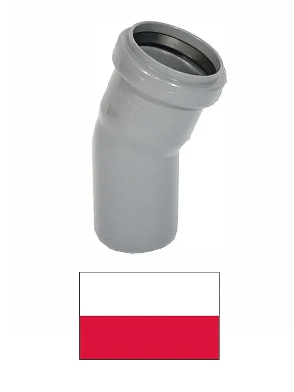 Alkūne KANPLAST PPH DN50/20° 801 pilka, PELEKA