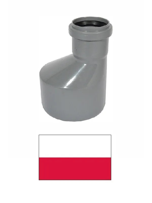 Ilgas reduktorius DN40/32 803, BALTAS