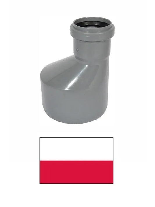 Ilgas reduktorius DN40/32 803, BALTAS