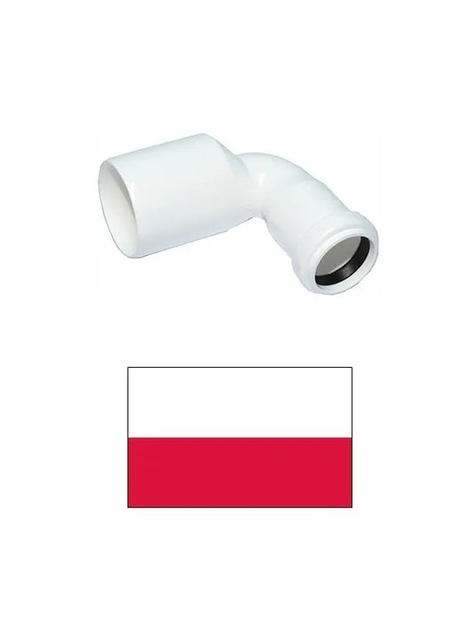 Redukcijas līkums 32/50; 90° 814, BALTS