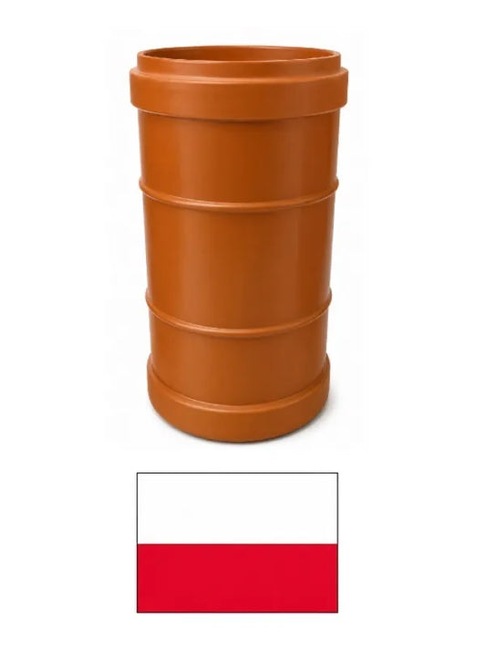 Lauko kanalizacijos mova, PVC 858, 110