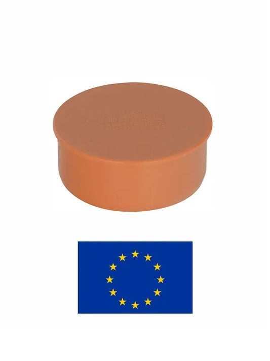 Išorinės kanalizacijos kamštis PVC DN110 860, 110