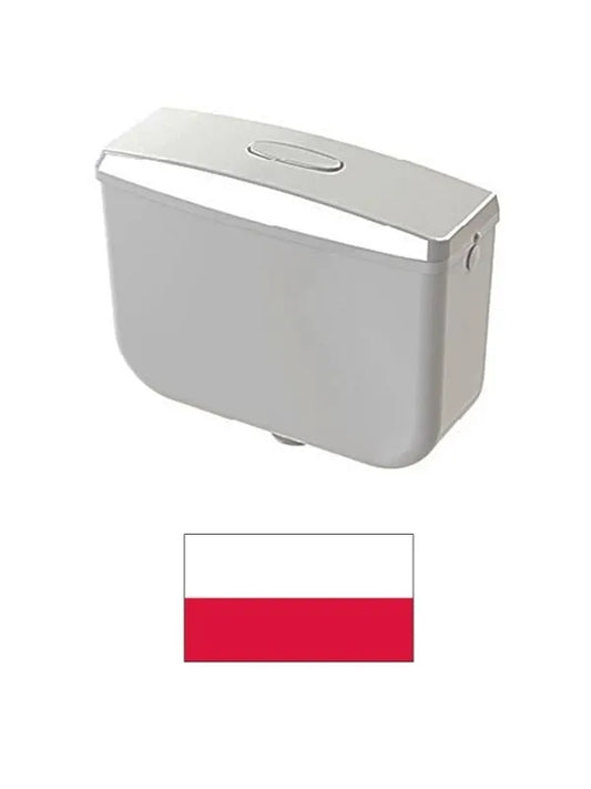 WC tualeto bakelis, baltas 600-5003195K, 95 K
