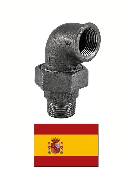 Kūginė alkūnė su išoriniu ir vidiniu sriegiu 96 M, 1 1/4" ATUSA 2124169