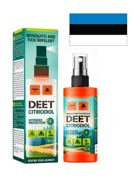 DEET15 + Citriodiol repelentas nuo uodų, DEET15