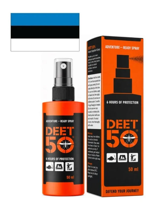 DEET50 uodu atbaidymo priemonė, DEET50