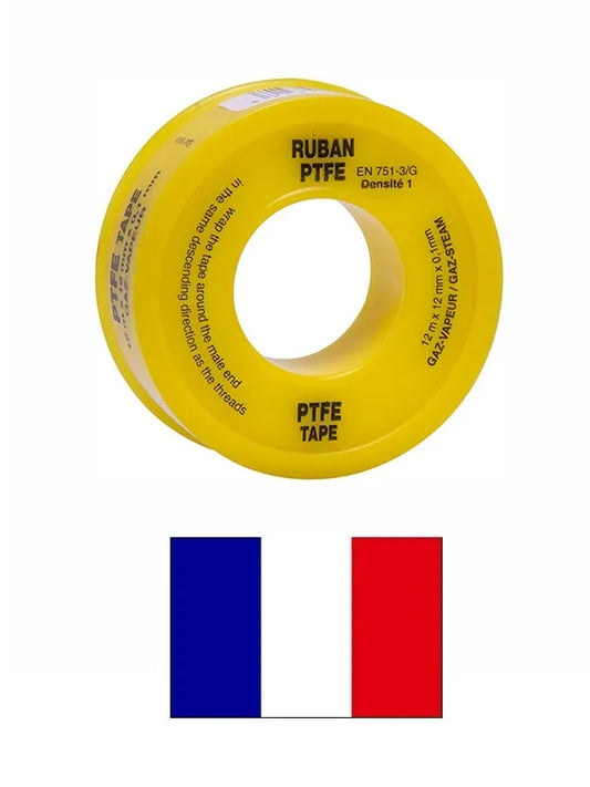 Teflono juosta dujoms 12mmx12mx0.1mm 815205, GĀZEI