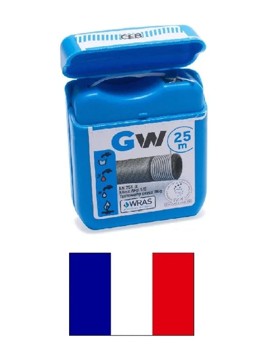 Vamzdžių sandarinimo virvė GW 25m 515200, 25 m