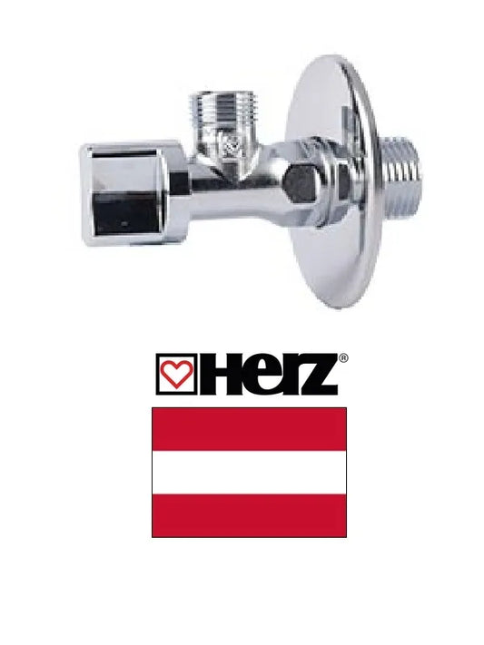 Kampinis ventilis 1/2x3/8x3/4 1255201, HERZ 3/4