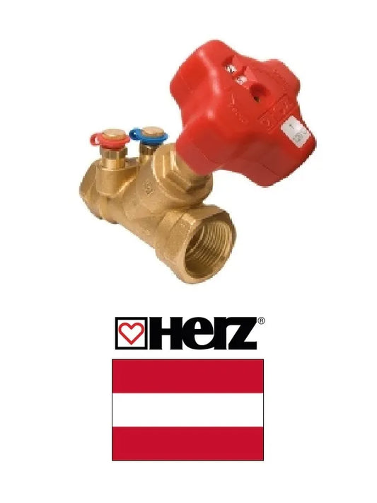 Balansavimo ventilis Y-tipo 1 1/2 1401705, HERZ
