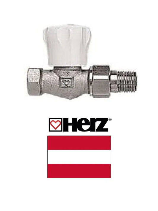 Tiesus radiatoro ventilis HZ1552321, 1/2"