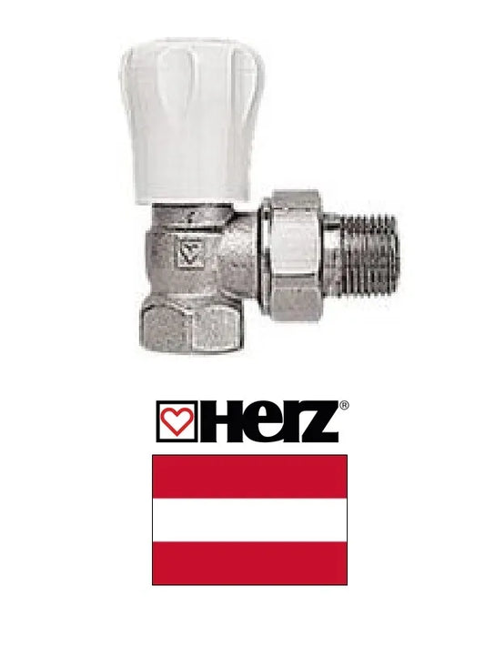 Kampinis radiatoriaus ventilis HZ1552421, 1/2"