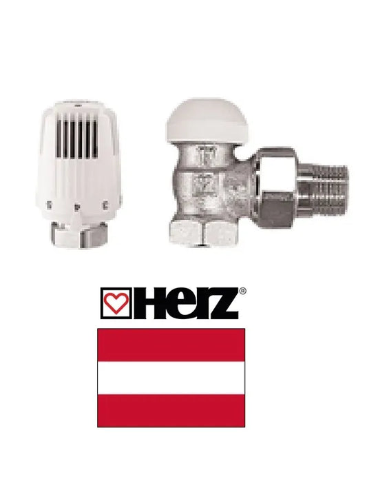 Termostatisks komplekts, leņķveida 1/2 1772460, HERZ