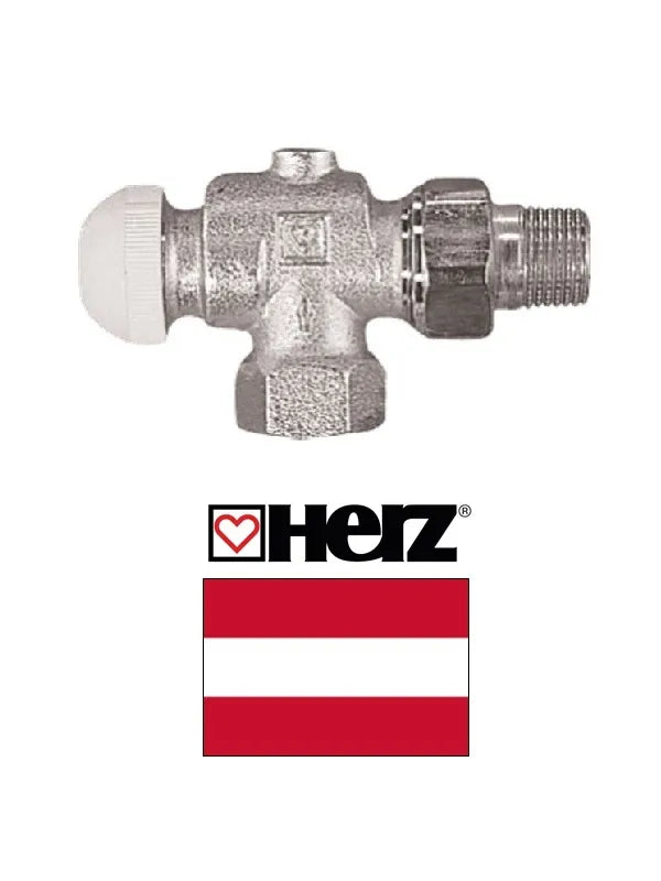 Termostatinis ventilis ašinis 1/2 1772891, HERZ-TS90