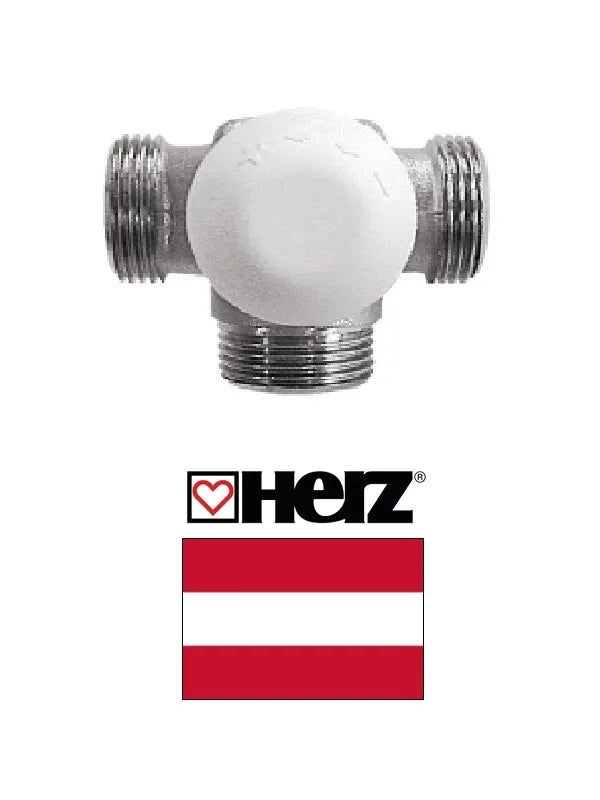 HERZ-TS3D 3-eigis termostata ventilis 1/2 1776143K