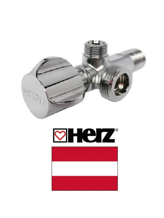 Kampinis ventilis, kombinuotas 1/2x3/4x3/8 UH13111, 1/2x3/4x3/