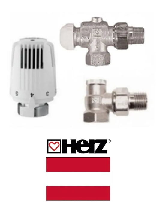 Radiatoriaus termostatų komplektas axialV772891, 1/2