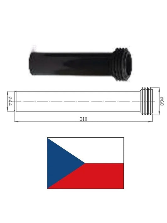 WC unitės prailginimas DN44 KP43000, DN44