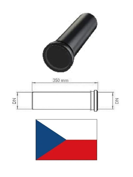 WC unitės prailginimas DN90 KP93510, DN90