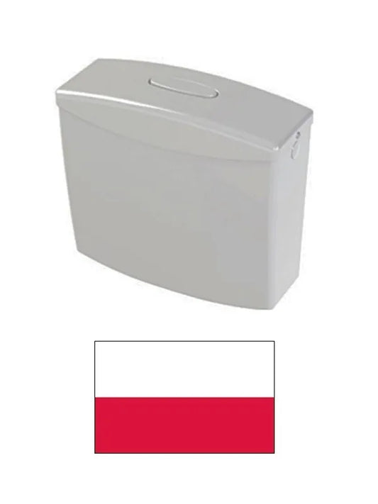 WC unitės bakelis, baltas 600-90001M99, 99 M
