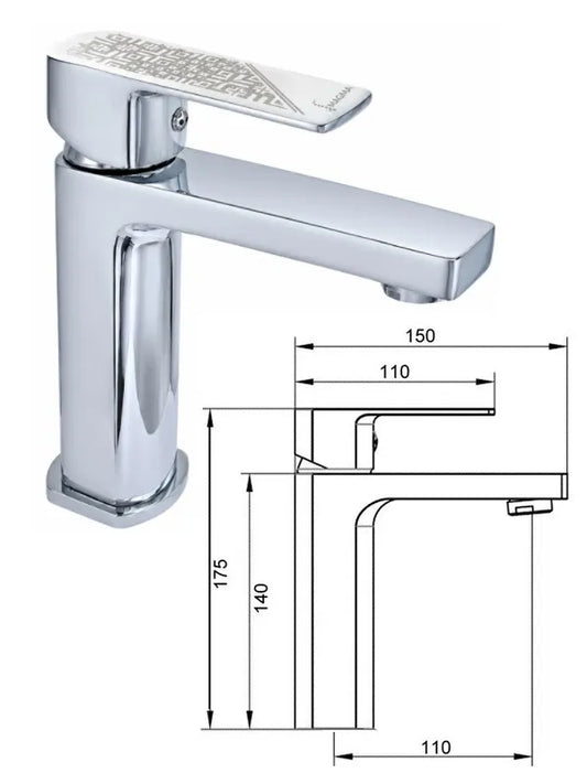 Keraminis praustuvo maišytuvas MG-2560/L, LIELVARDE
