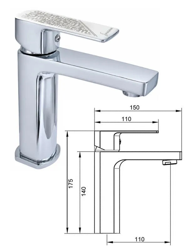 Keraminis praustuvo maišytuvas MG-2560/L, LIELVARDE