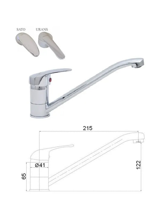 Virtuvės plautuvės maišytuvas MG-3250, SATO