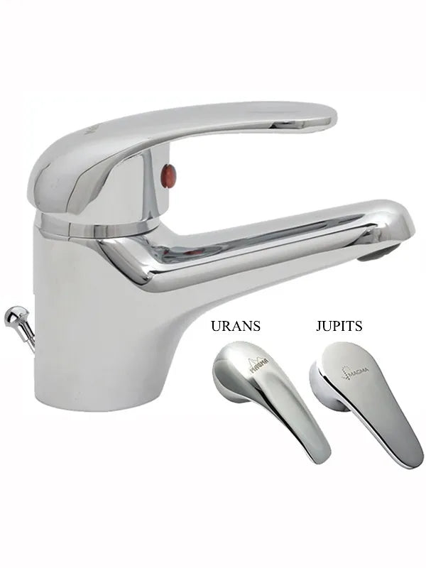 Keraminis praustuvo maišytuvas su atliekų ventiliu MG-6261, URANS