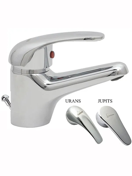 Keraminis praustuvo maišytuvas su atliekų ventiliu MG-6261, URANS