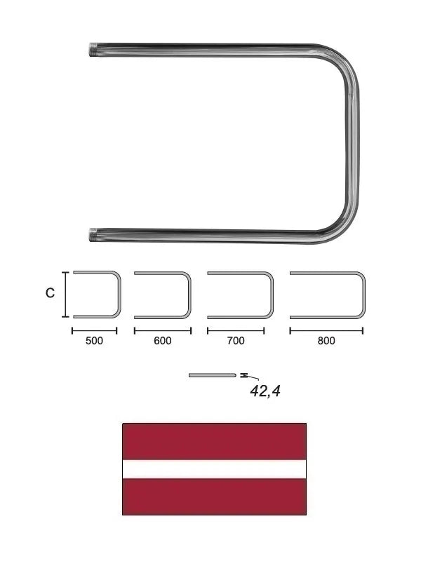 Rankšluosčių džiovintuvas Rosela P-tipo L-500 C-500 11/4* 11898, P-VEIDA