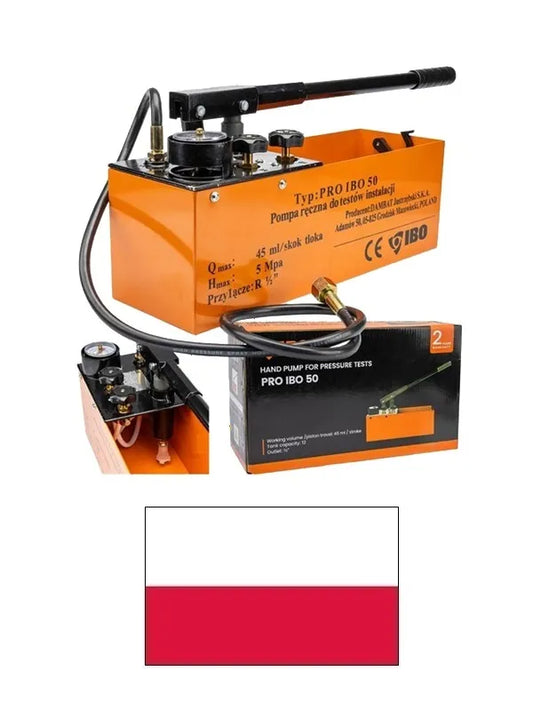 Slėgio tikrinimo siurblys PR-50