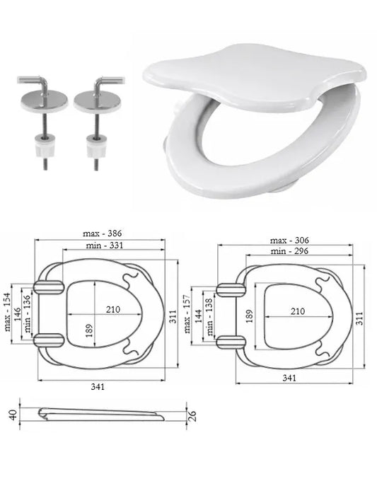 Vaikiška klozeto sėdynė COOKIE BABY 042/MT, SK1334