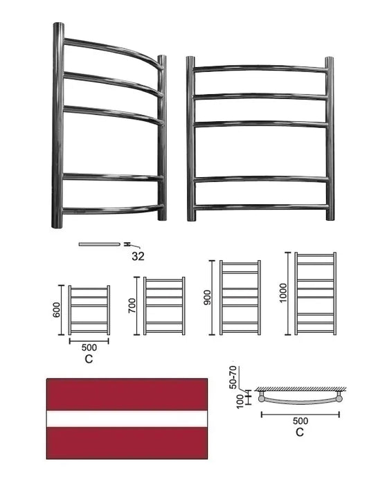 Rankšluosčių džiovintuvas SONATE L-600 C-500 14981, SONATE