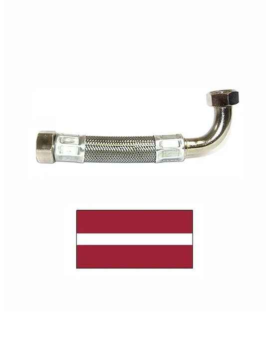 Antivibracinė žarna su alkūne TFFGN-1200, 3/4"